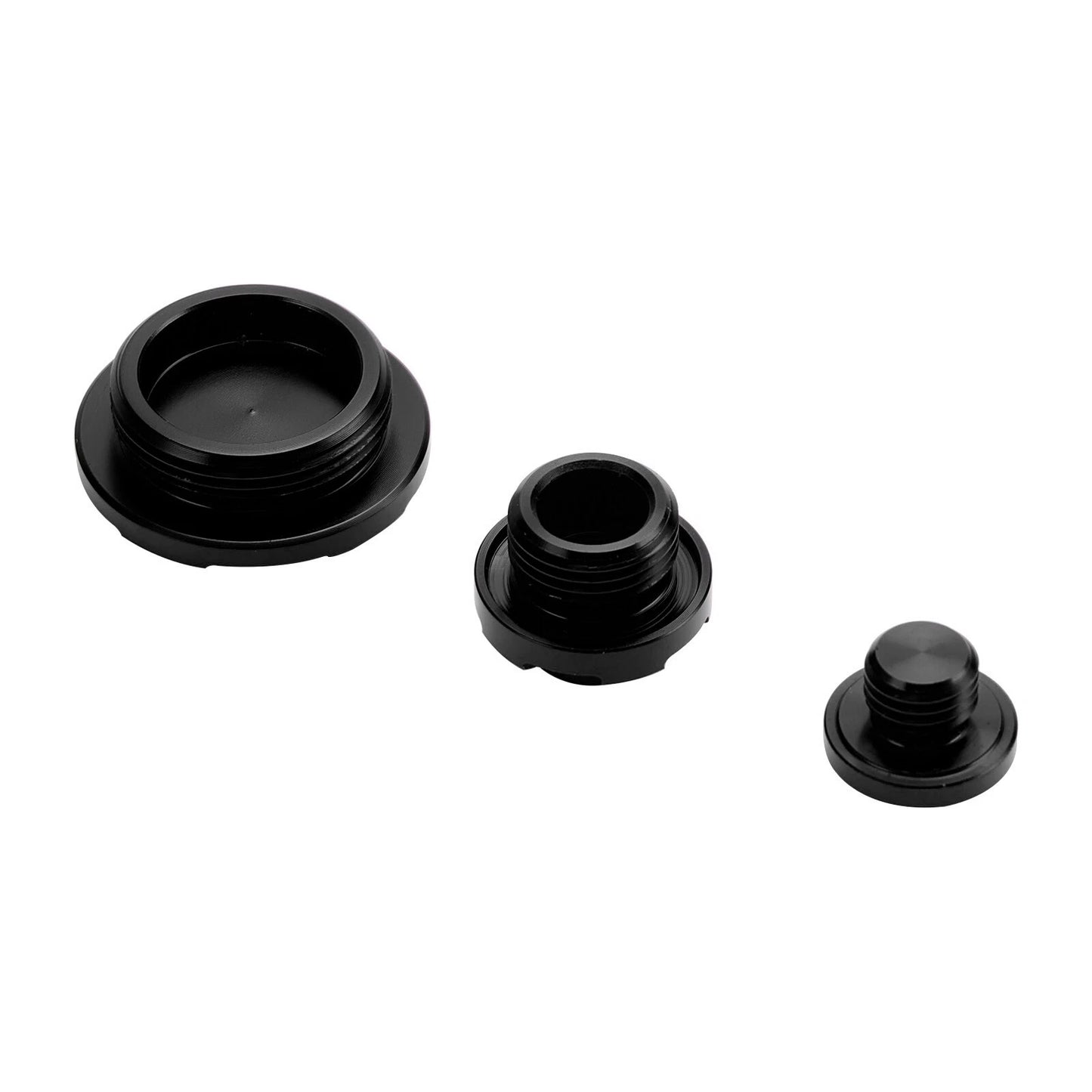 Crankcase Cover Oil Filler Plug - Black for Kawasaki KX 250 450 (2009-2020)