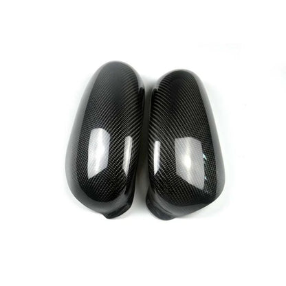 Real Carbon Fiber Add-on Side Mirror Caps for Porsche Carrera Cayman 911 996 986