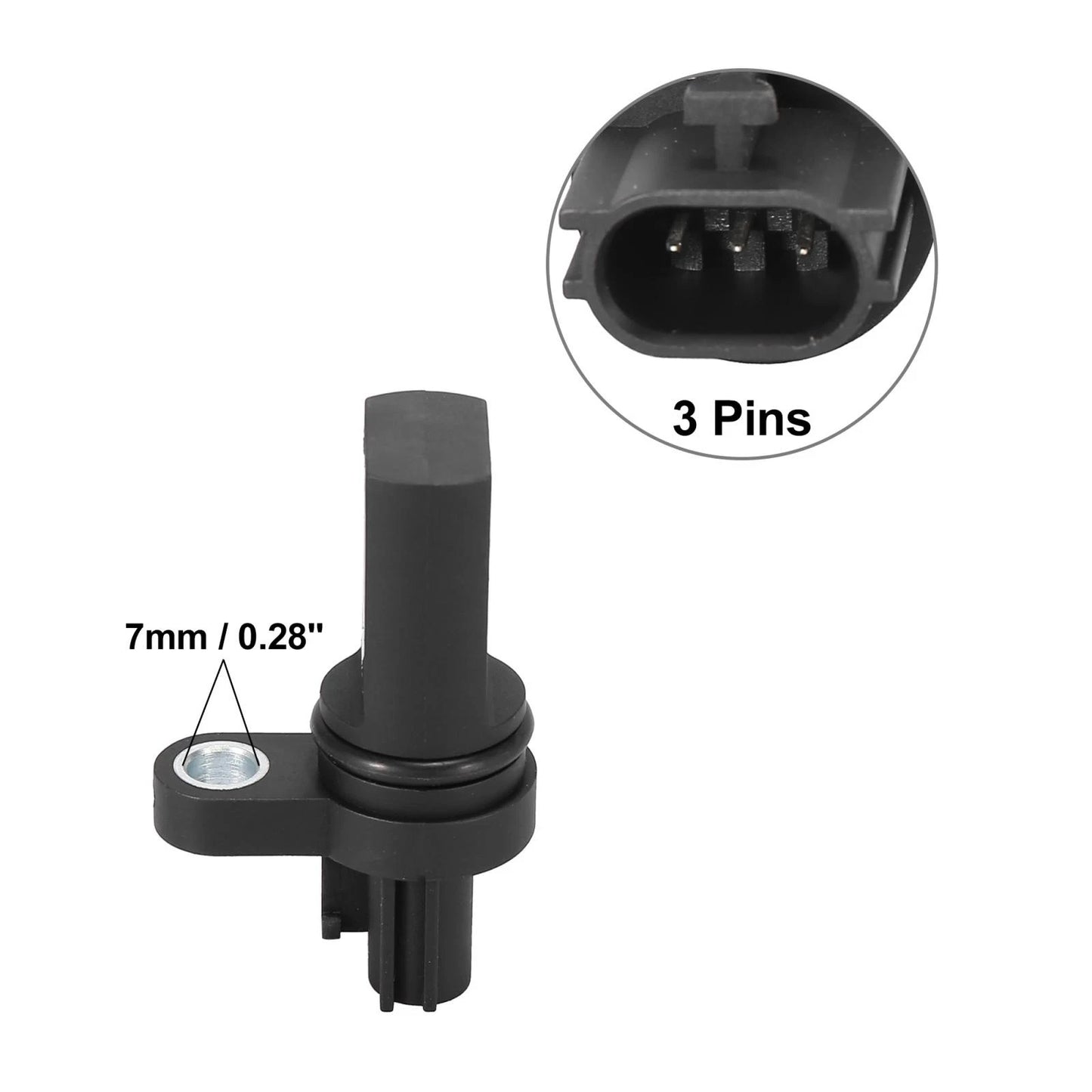 Engine Crankshaft Position Sensor 3 Pins for Nissan Infiniti