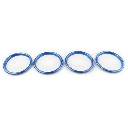 Blue Interior Air Vent Outlet Trim Cover for Audi A3 S3 Q2L (2012-2019)