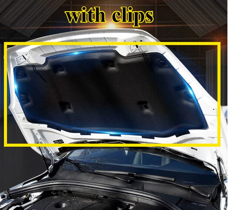 1X Hood Insulation Pad Heat Shield Blanket Cover for Volvo XC60 (2018–2024)