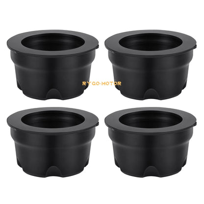Front & Rear Wheel Caps for Suzuki Ozark 250 LT-F250 2x4 (2002–2009,2012–2014)