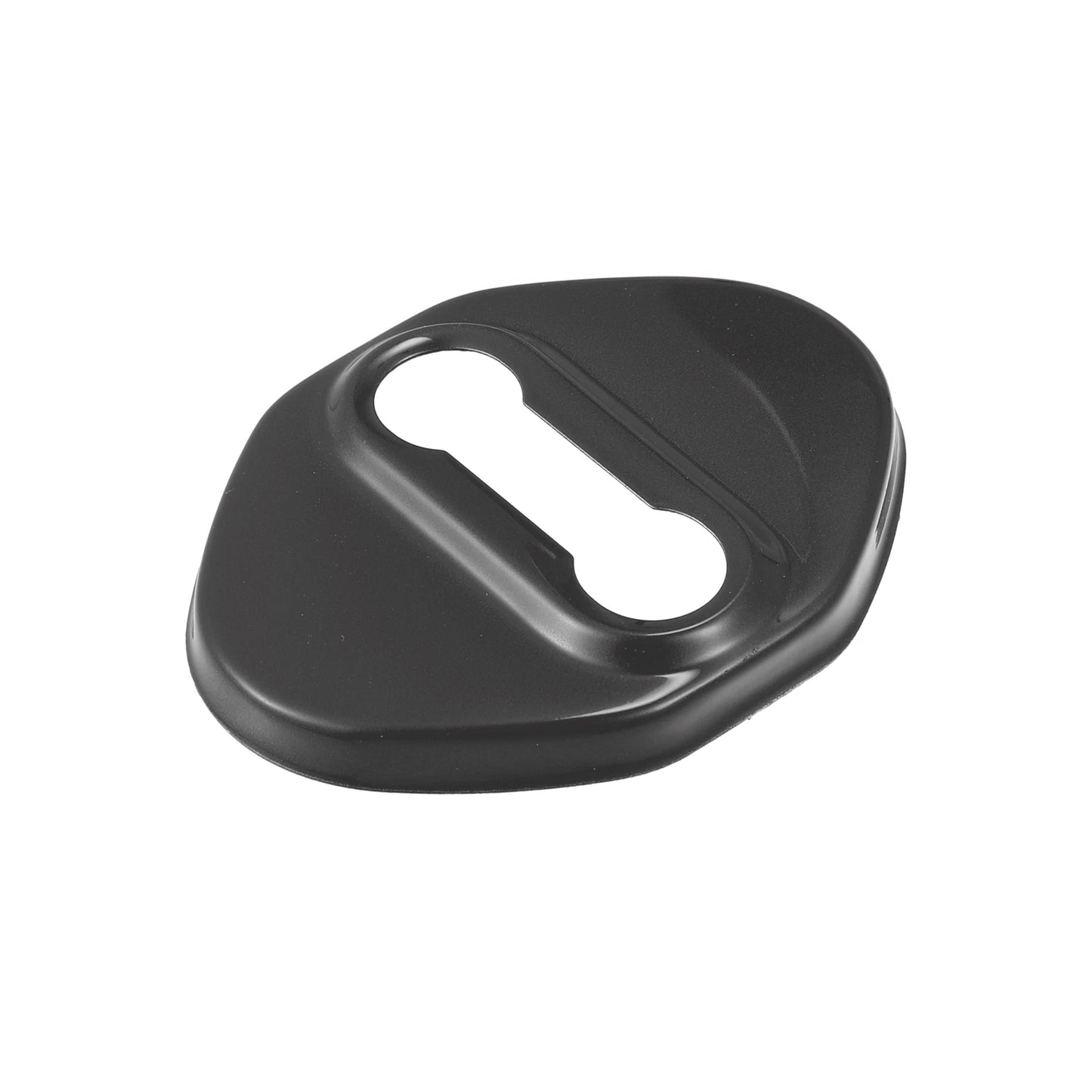 4pcs Car Door Lock Latch Covers for Ford Focus (2019-2021) Black Titanium Tone