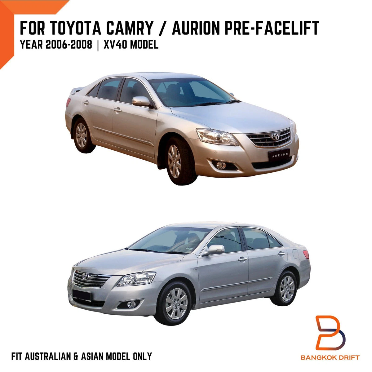 Fog Lamp Spot Light for Toyota Camry Aurion GSV40 (2006-2008)