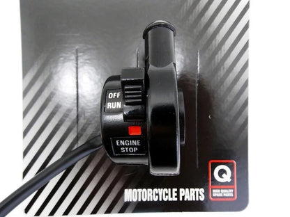 Run Stop Kill Right Handlebar Switch Block Assembly for Yamaha DT250 (74-79)