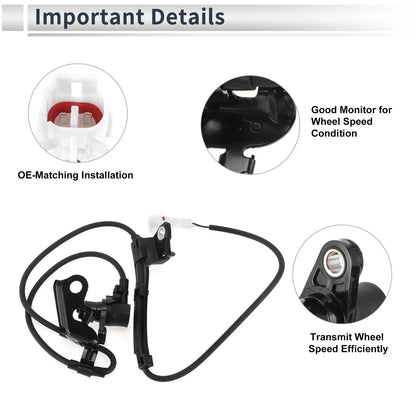 ABS Wheel Speed Sensor for Toyota Corolla (2003-2008) - Front Right 1 Pcs