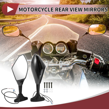 1x Motorcycle Rear View Mirrors for Suzuki GSX-R600 GSX-R750 (2003–2017)