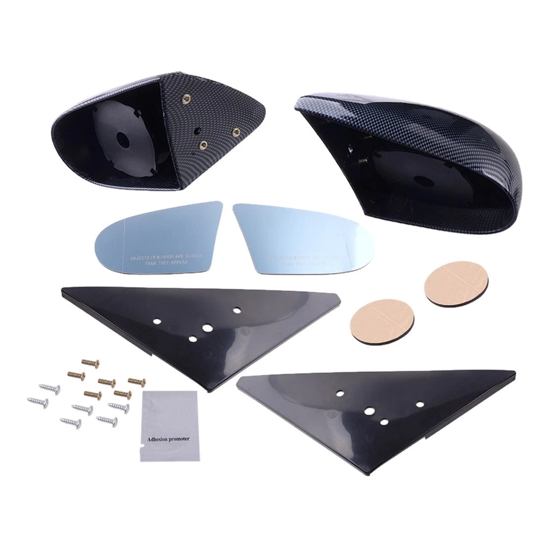 Carbon Fiber Style Side View Mirrors for Honda Civic EK (1996-2000)