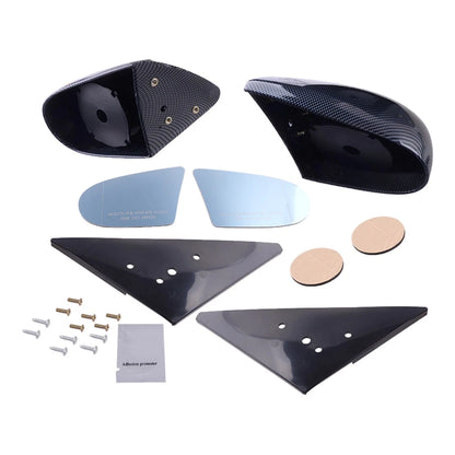 Carbon Fiber Style Side View Mirrors for Honda Civic EK (1996-2000)
