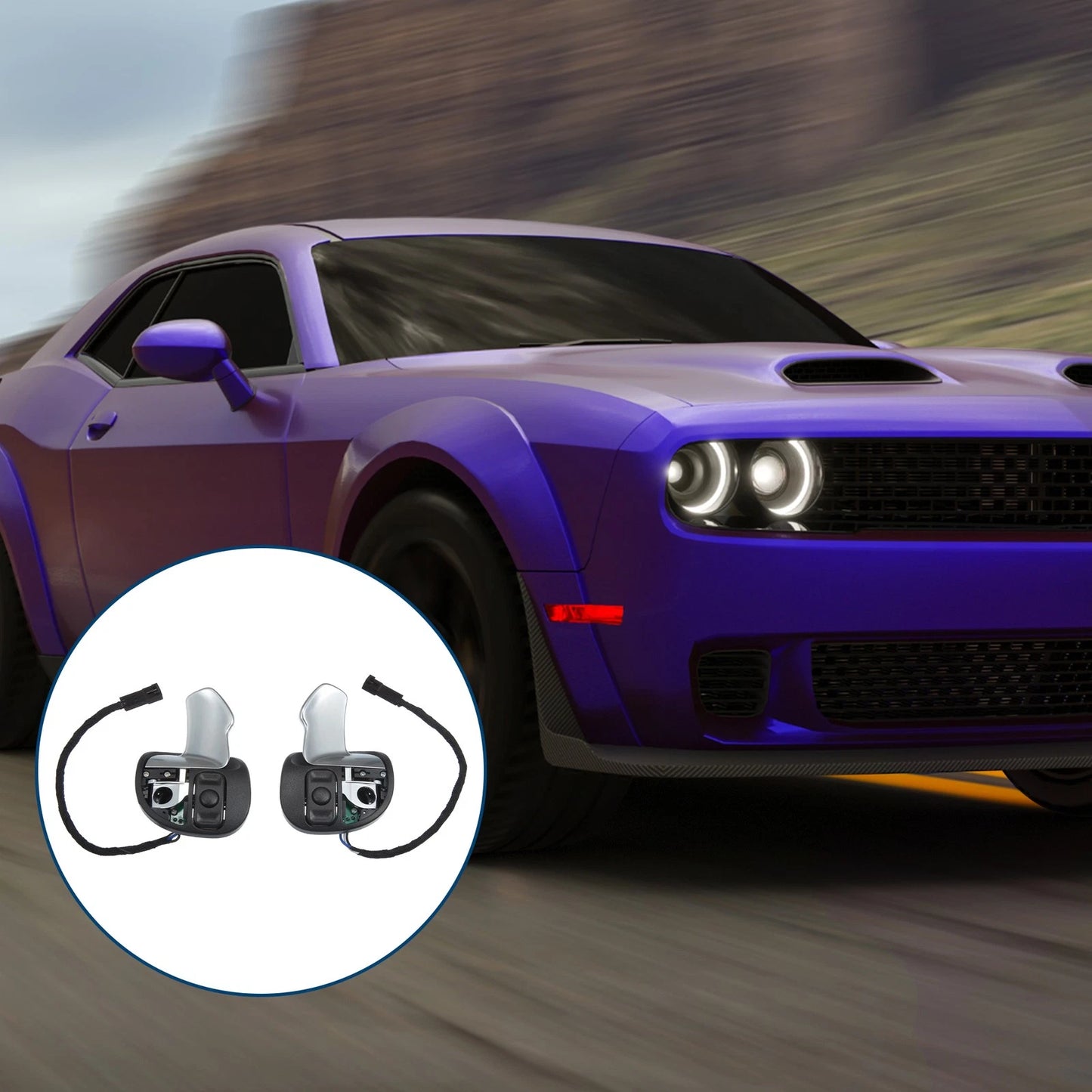 Steering Wheel Paddle Shifter for Dodge Challenger (2015-2023)