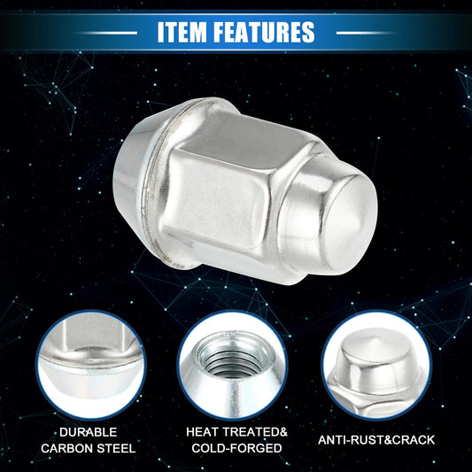 10pcs M12x1.5 Wheel Lug Nuts for Chevrolet Malibu Impala