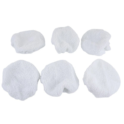 6 x 240mm Polisher Car Buffer Waxer Polishing Pads for Vehicles