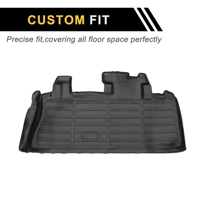 Cargo Liner Rear Boot Mat for Toyota Sienna (2021-2024) Rectangular Grid