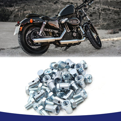5mm Thread 7mm Brake Cable Wire Nipple Screw Universal 20 x for Scooter