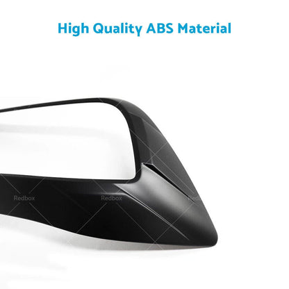 Black Headlight & Tail Light Trim Covers for LDV T60 (2017-2021)