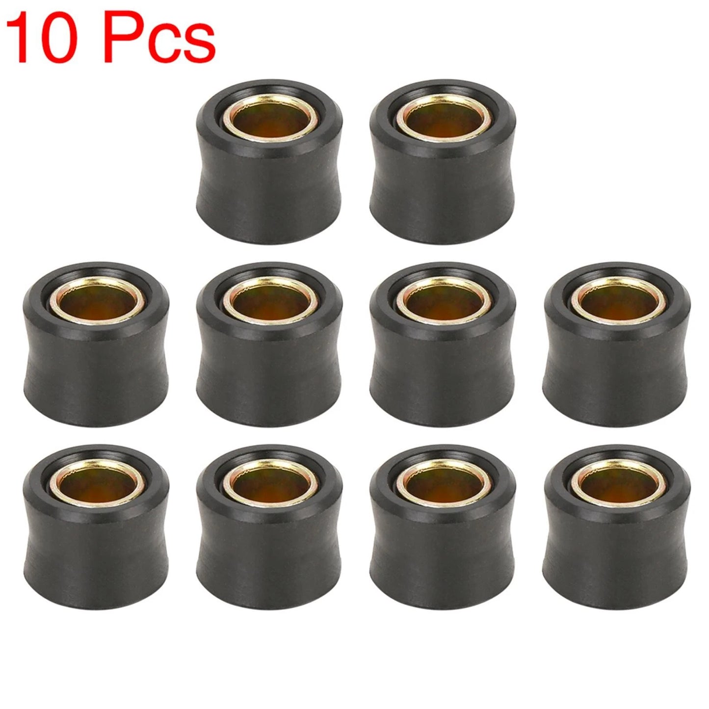 10 x 12mm Rear Shock Absorber Cushion Rubber Ring Bushing for Motorbike