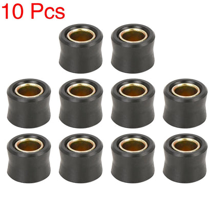 10 x 12mm Rear Shock Absorber Cushion Rubber Ring Bushing for Motorbike
