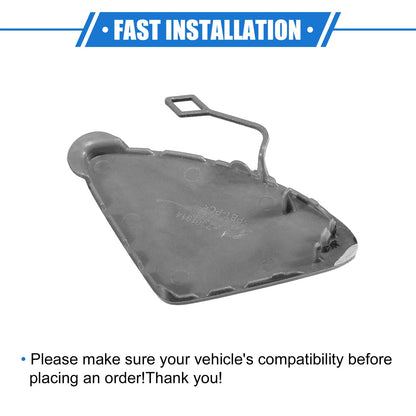 Front Bumper Tow Hook Eye Hole Cover for BMW 3 Series (2012-2015) Black
