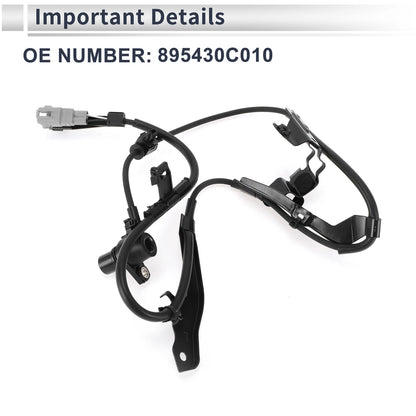 ABS Wheel Speed Sensor for Toyota Tundra (2000-2006) 1 Pc Front Left
