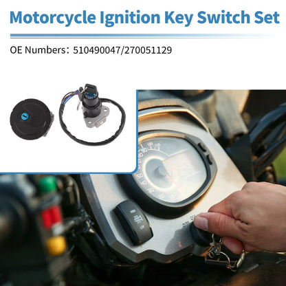 Ignition Key Switch for Kawasaki KLR 650 (1987–2018)
