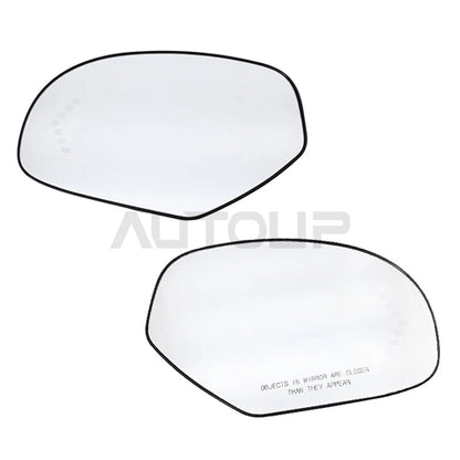 Side Mirror Glass Pair for Cadillac/Chevy/GMC Pickup SUV (2007–2013)