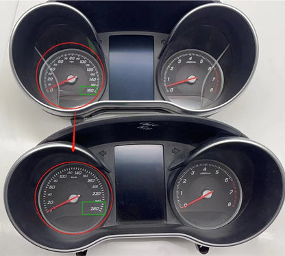 Speedometer Dials for Mercedes-Benz GLC Class W253 (2015-2021)