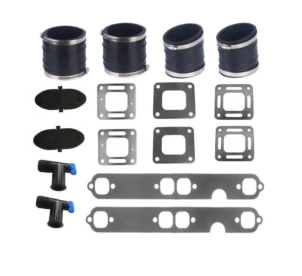4" Wet Joint Exhaust Manifold Bellow Kit for MerCruiser V8 200-320 HP