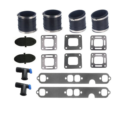 4" Wet Joint Exhaust Manifold Bellow Kit for MerCruiser V8 200-320 HP