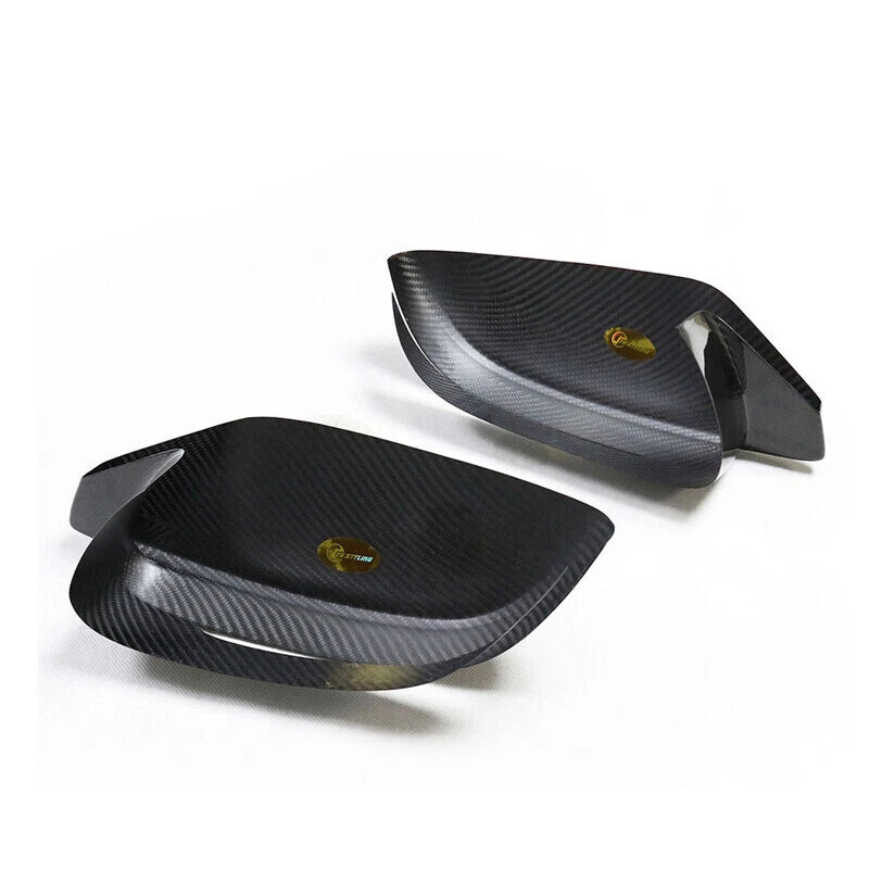 DRY Carbon Fiber Add-on Side Rear Mirror Cover for BMW M3 M4 G80 G82 G83 2021-25