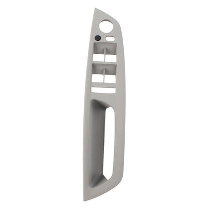 Inner Door Handle Trim Cover for BMW X5 X6 E70 LHD ABS Grey (2007-2013)
