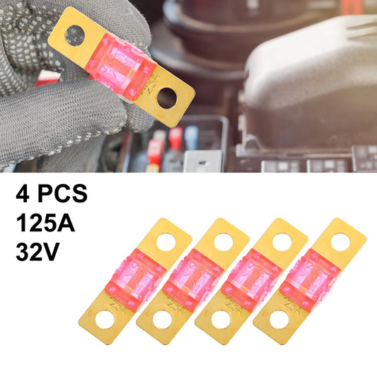 Fuse / 4x125A 32V Bolt-on / AMI Fuse for Automotive Marine Audio Video System
