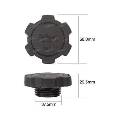 Oil Filler Cap for Hilux 4Runner YN130 4cyl 2.2L 4Y-E Engine (1989–1990)