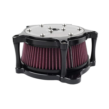 Red Clarity Air Cleaner Intake Filter for Harley Touring Street Road Glide (2017-2024)