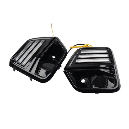Left Right Daytime Running Light Fog Lamp Bezel for Chevrolet Colorado (2023-2024)