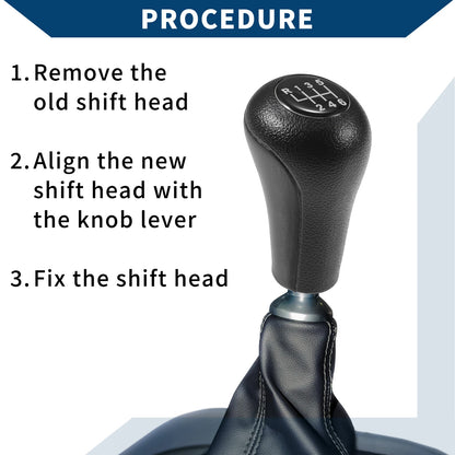 6 Speed Manual Gear Shift Knob for BMW 3 Series E30 E36 (1983-2005)