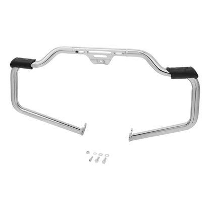 Mustache Engine Guard Crash Bar for Harley Softail Fat Boy (2018-2024) Chrome