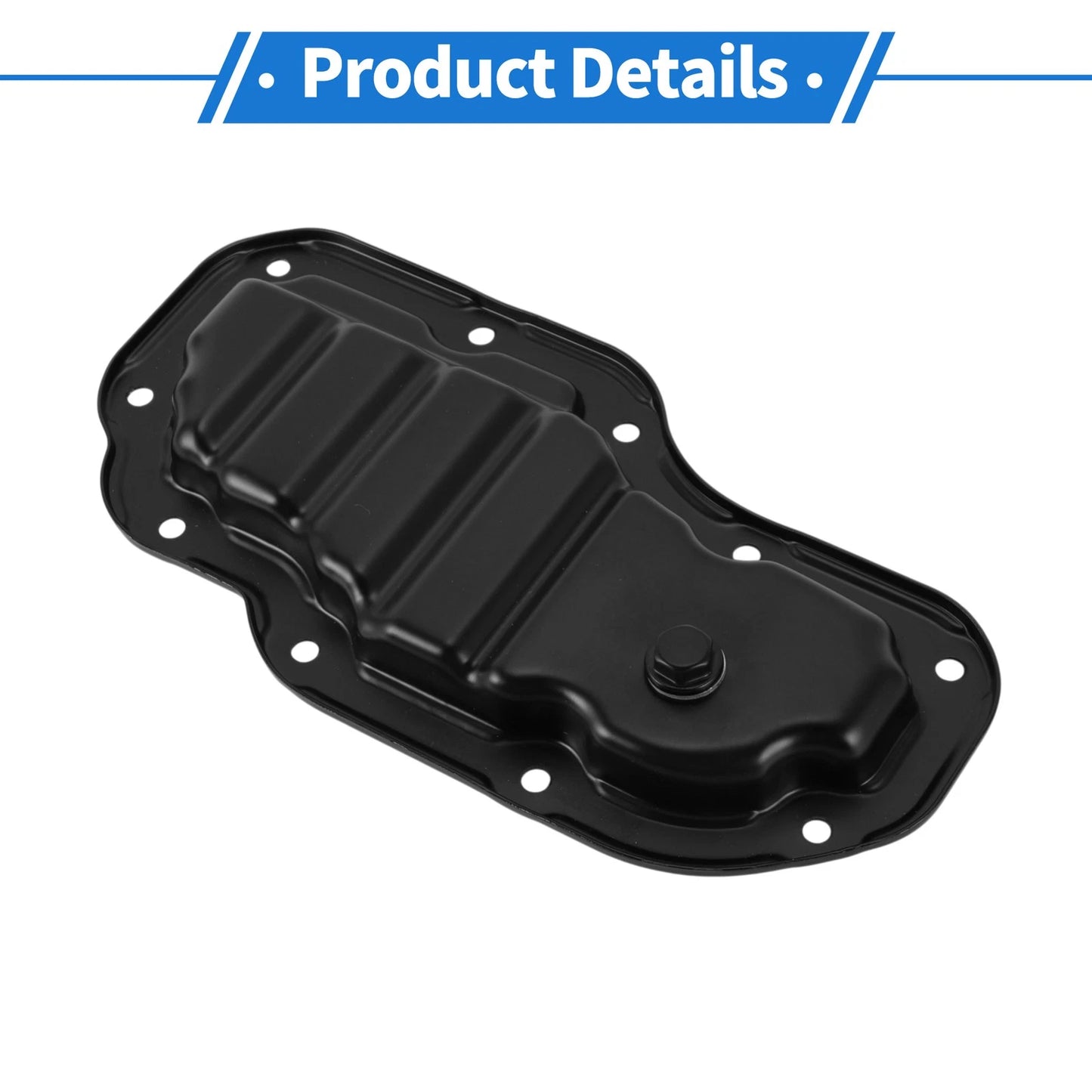 Engine Oil Pan for Toyota Land Cruiser 2007 (2007) - Steel Black, 1 Pc