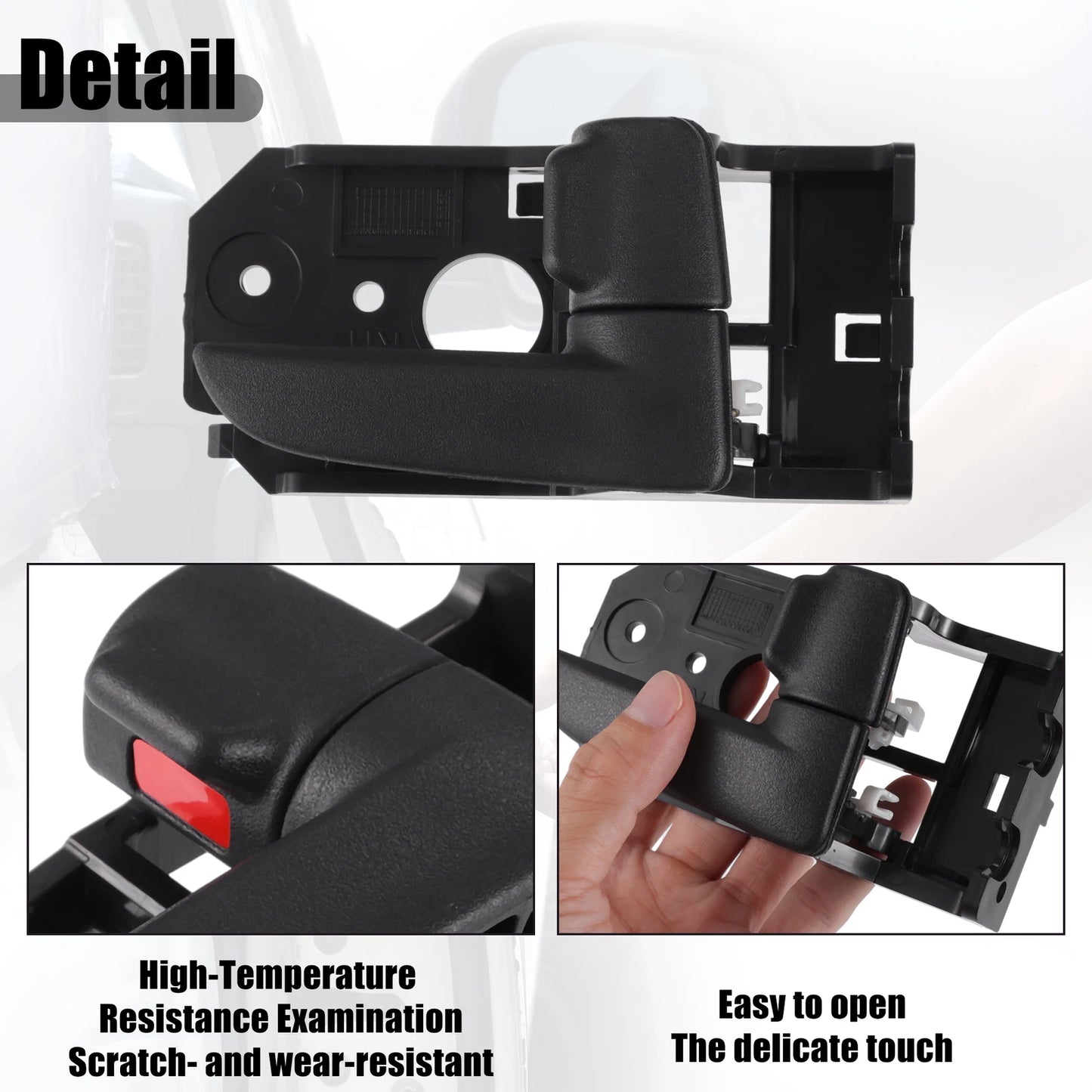 Front Right Interior Door Handle for Kia Spectra (2000-2009)