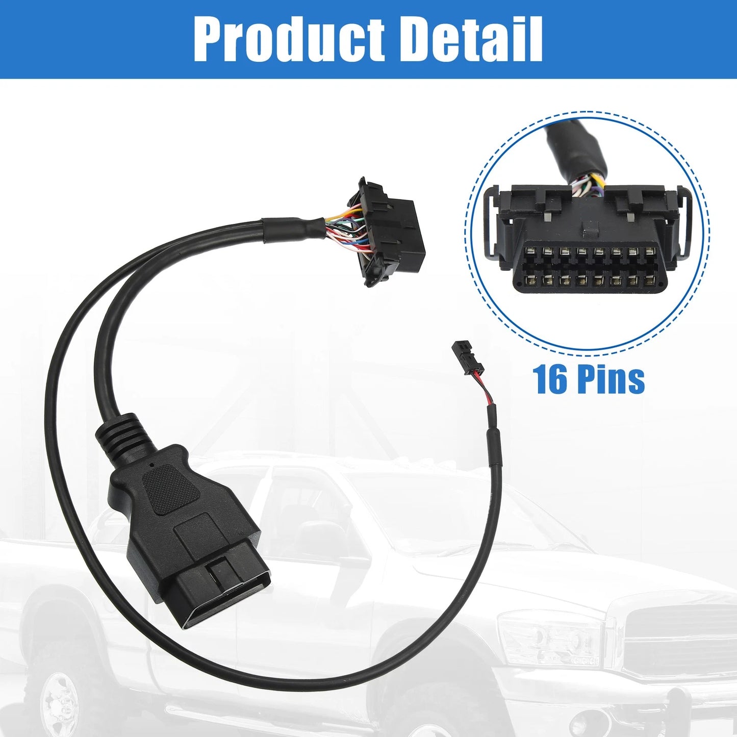 Security Gate Bypass OBD2 Cable Replacement for Dodge Ram 1500 (2018-2020)