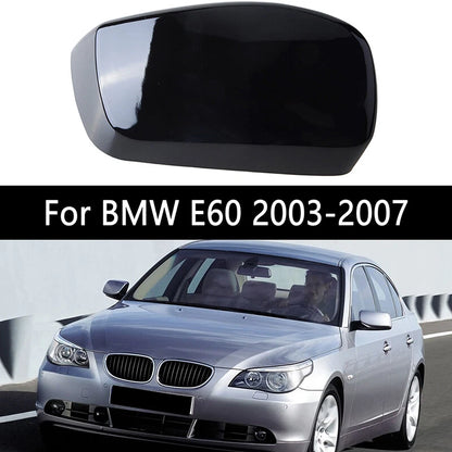 Left Driver Side Rear Mirror Cover Cap for BMW 5 Series E60 (2004-2007)