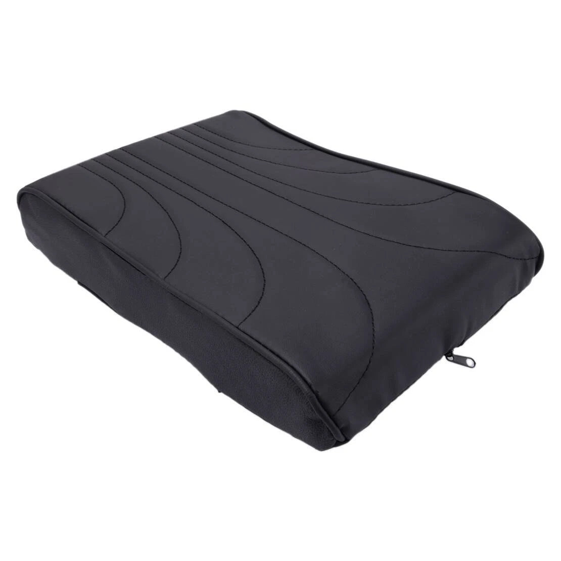 PU Leather Center Console Armrest Cushion Cover for Car