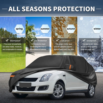 Waterproof Spunlace Cotton Car Cover for Suzuki Swift (2010-2023)