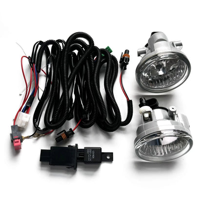 Fog Light Lamps w/Wiring Switch for Toyota Highlander (2004-2007)