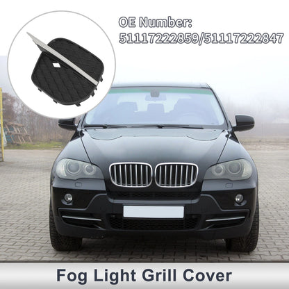 Front Left Fog Light Grill for BMW X5 E70 2011-2013 (1 x)