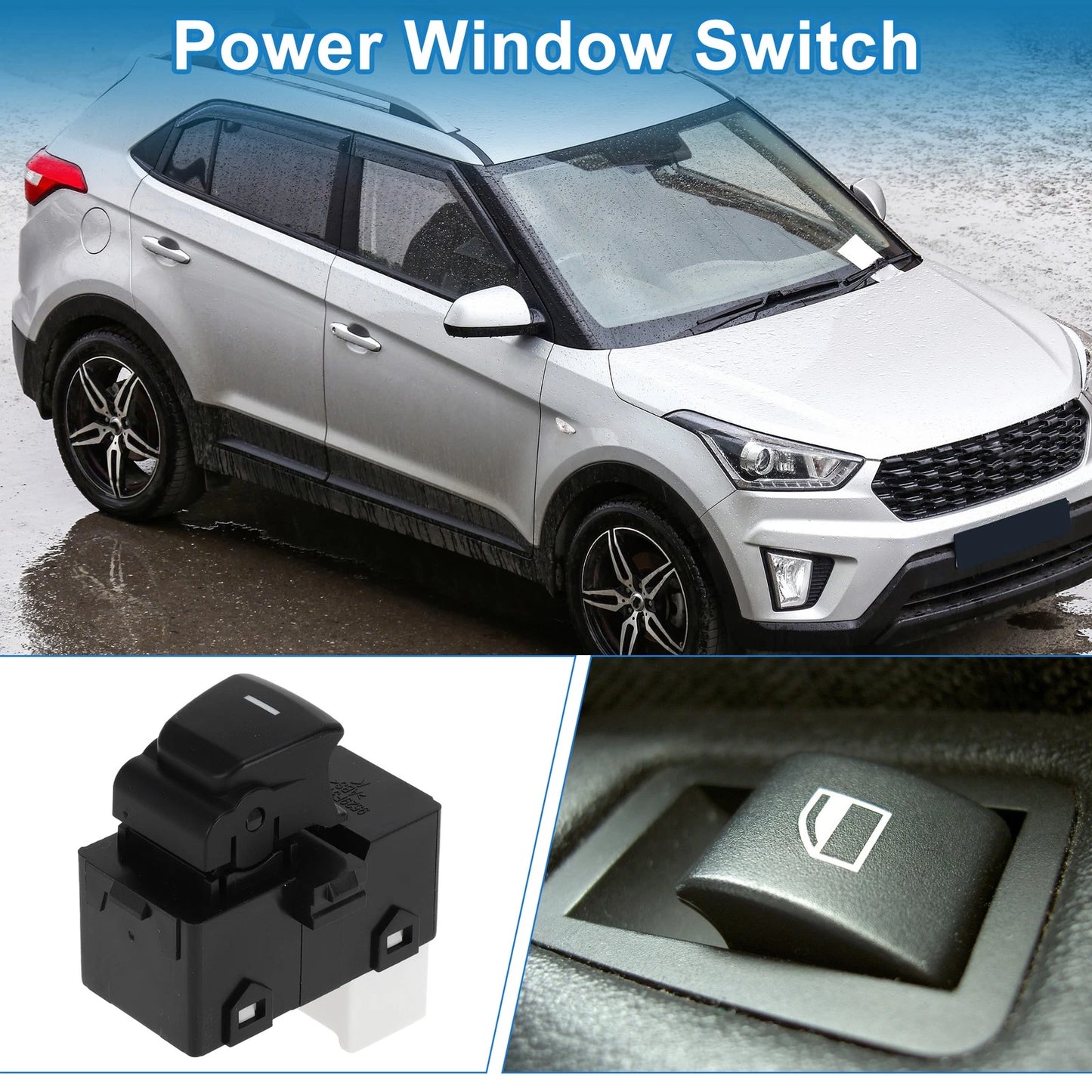 Passenger Side Power Window Switch for Hyundai Creta (2016-2023)