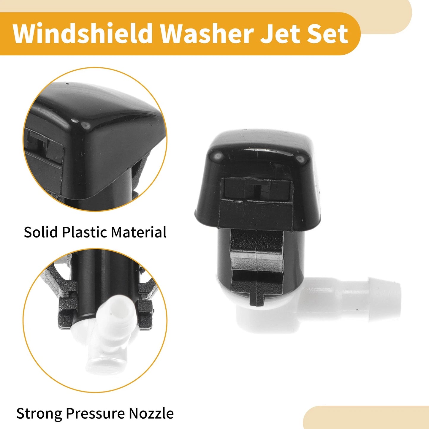 Windshield Washer Nozzle Kit for Lincoln MKZ (2008-2012)