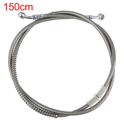 Stainless Steel Clutch Hydraulic Oil Hose Line 150cm for Motorcycle