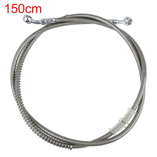 Stainless Steel Clutch Hydraulic Oil Hose Line 150cm for Motorcycle
