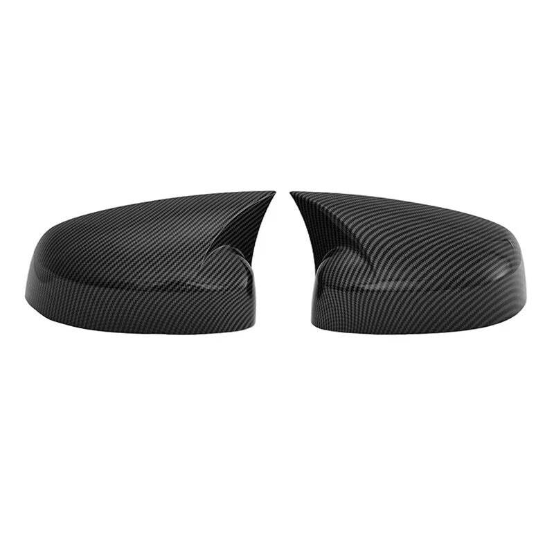 Carbon Look OX Horn Mirror Cover Guard Cap for Ford Focus MK3 (2012-2018)