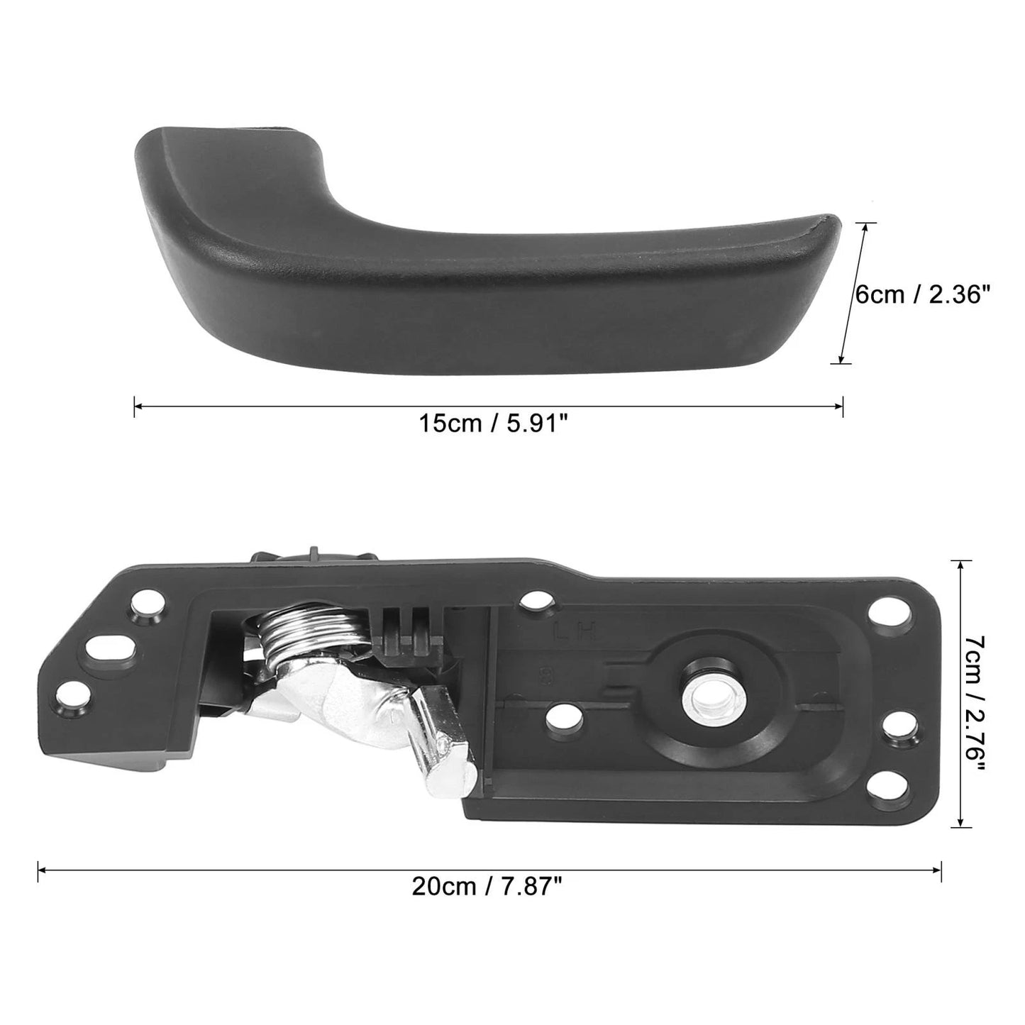 Car Interior Door Handle Front Left Side for Chevy Silverado 1500 2500